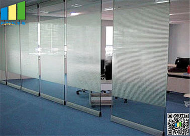 Paredes de divisiones de vidrio de desplazamiento de la sala de reunión