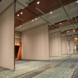 Pared de división operable movible de aluminio del marco 65m m para la sala de exposiciones
