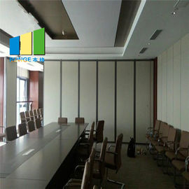 Mueble manual del sistema de la ejecución que resbala las paredes de división para la sala de conferencias